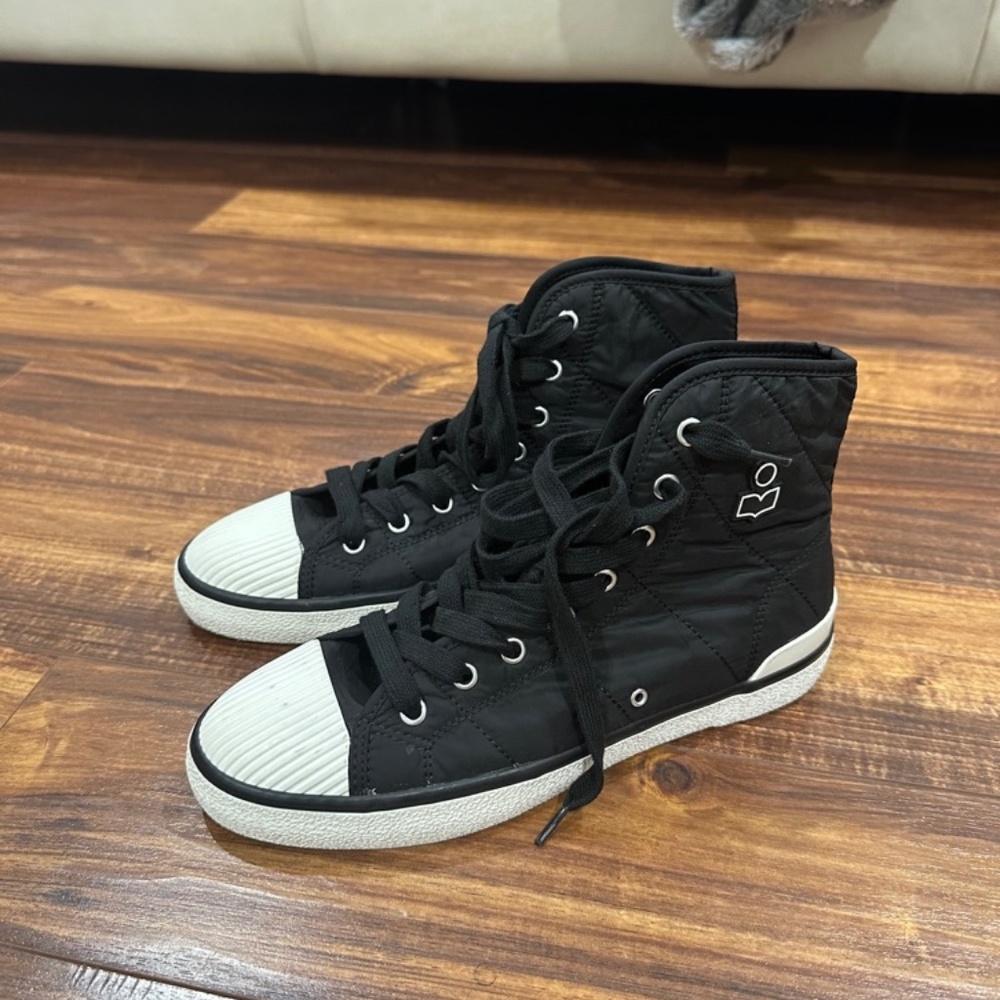 Isabel Marant Benkeen High Top Sneaker - Picture 4 of 4